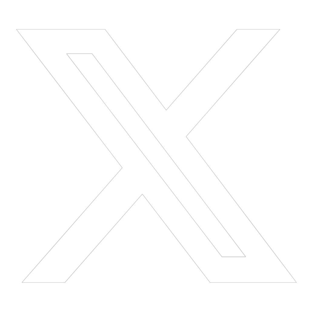 X logo 2023 (white)