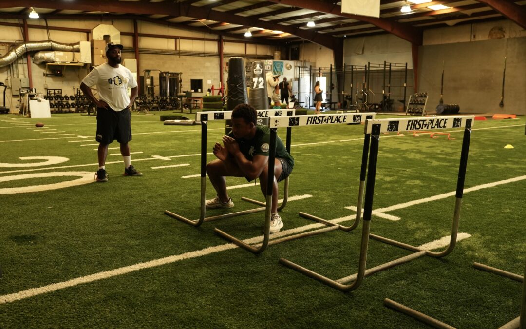 Jerrian Sanders The Best Sports Performance Coach In Jacksonville FL Training Chase Fuller