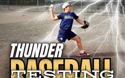 Ponte Vedra Thunder Travel Baseball Testing Combine In Florida