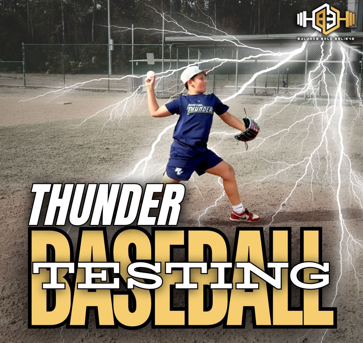 Ponte Vedra Thunder Travel Baseball Combine Team Testing and Training